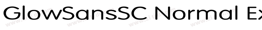 GlowSansSC Normal Ex字体转换